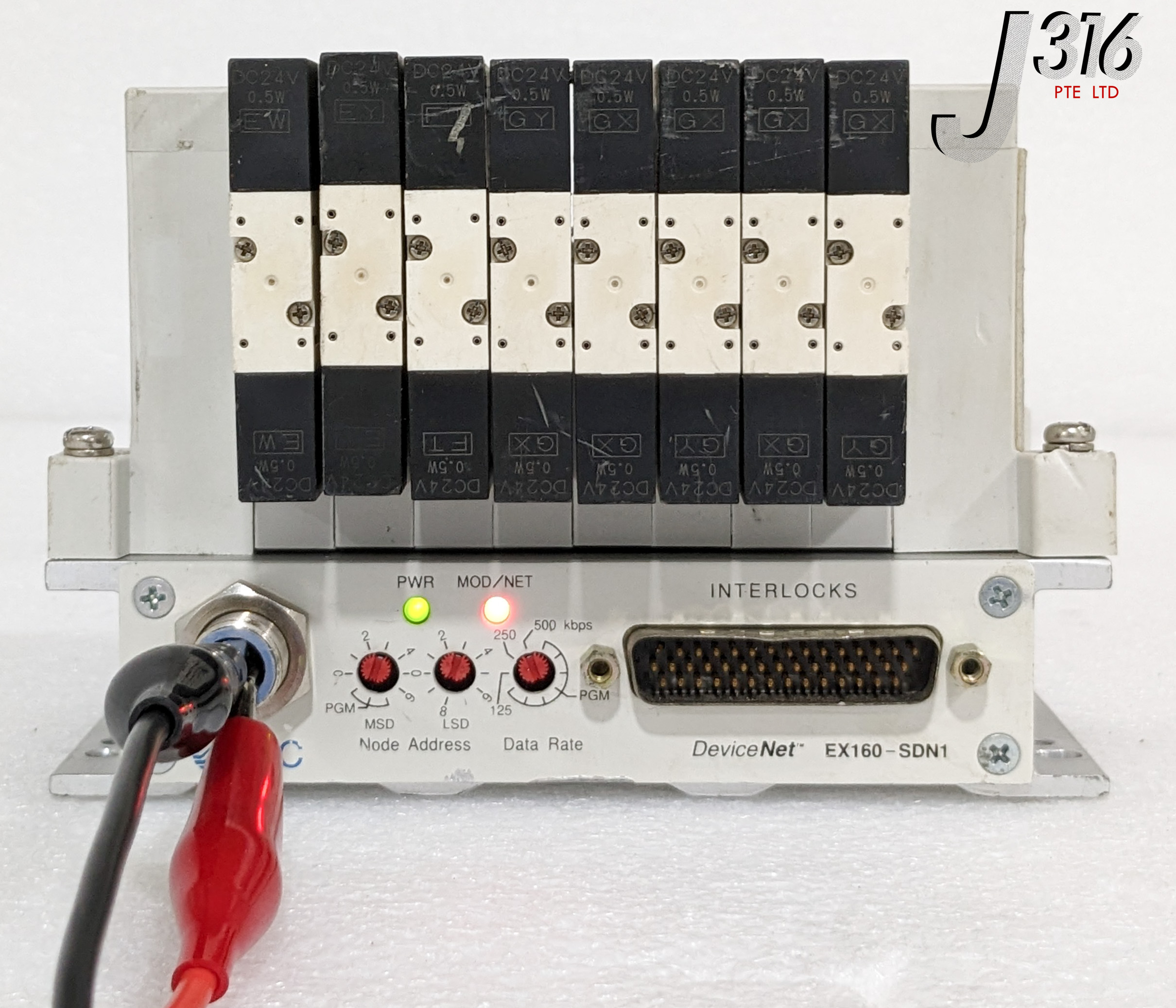 Smc Slot Pneumatic Manifold W Devicenet Interlocks J Gallery